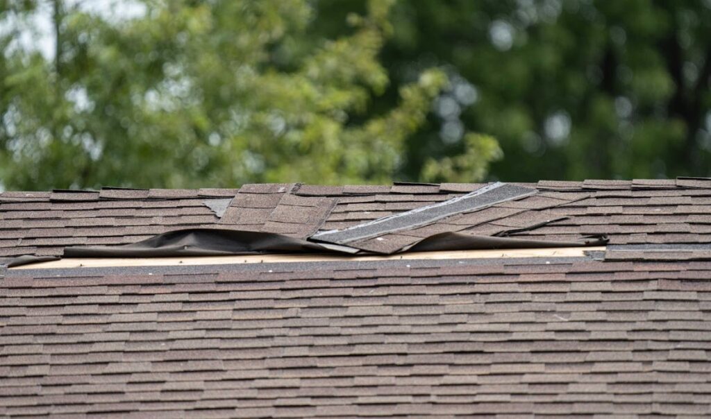 what to do if a storm damages your roof in Parsippany